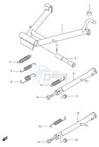 GS125 (E1) drawing STAND