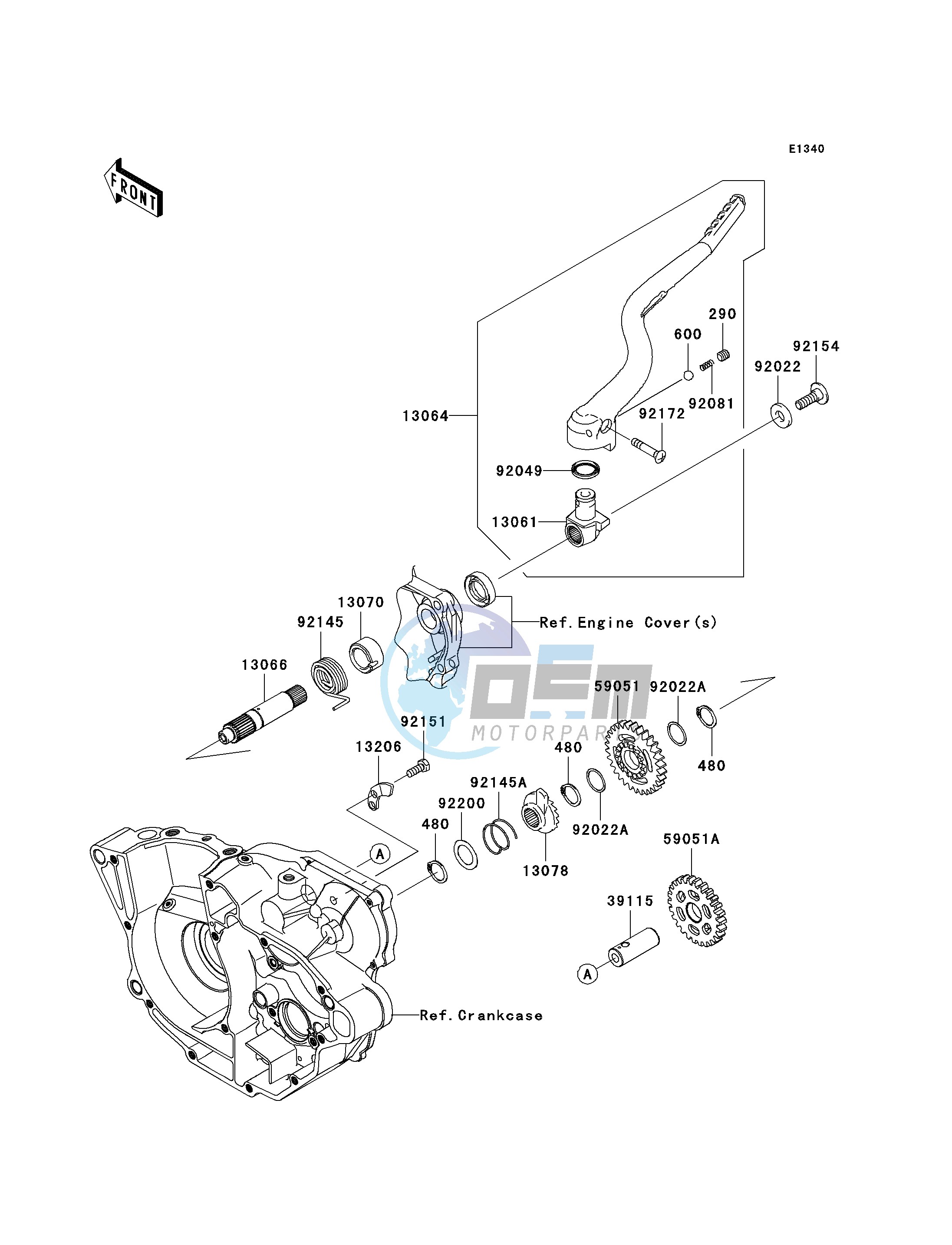 KICKSTARTER MECHANISM