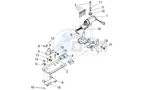 Norge 1200 IE 8V Polizia Stradale drawing Electro-Windscreen I