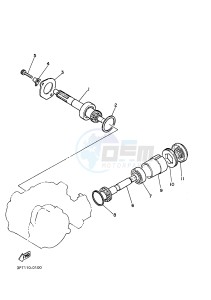 PW50 (2SA7 2SA8 2SA9) drawing TRANSMISSION