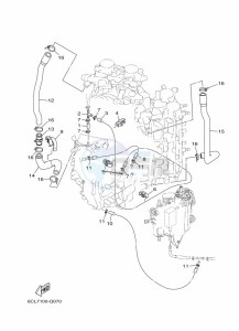 F250DETX drawing CYLINDER-AND-CRANKCASE-4