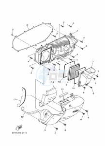 GPD125-A NMAX 125 (BAL7) drawing FUEL TANK