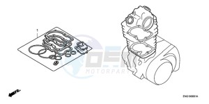 TRX420TMA Australia - (U / 2WD) drawing GASKET KIT A