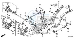 FES125C drawing FRAME BODY