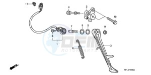 CBR1000RR9 KO / HRC MK drawing STAND