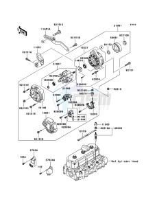 MULE 3010 DIESEL 4x4 KAF950B7F EU drawing Generator