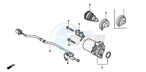 SRX50 drawing STARTING MOTOR