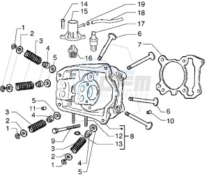 Runner 180 VXR drawing Head-Valves