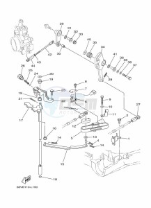 F115AETX drawing THROTTLE-CONTROL