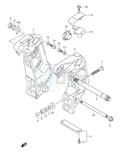 DF 90 drawing Clamp Bracket