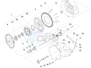 V9 Roamer 850 (USA) drawing Clutch