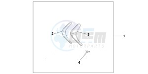 NSS250 drawing SIDE VISOR