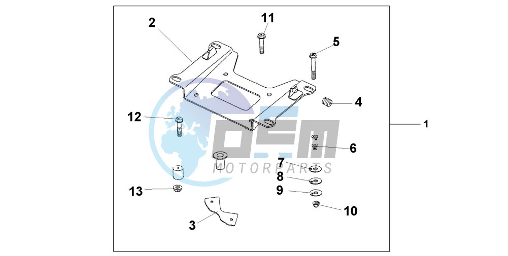 REAR CARRIER BASE