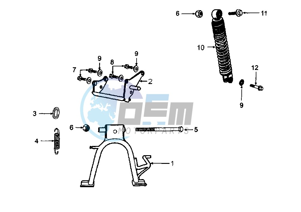 STAND-SHOCK ABSORBER