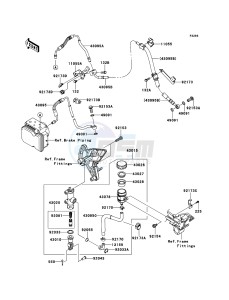 Z1000_ABS ZR1000EBF FR XX (EU ME A(FRICA) drawing Rear Master Cylinder