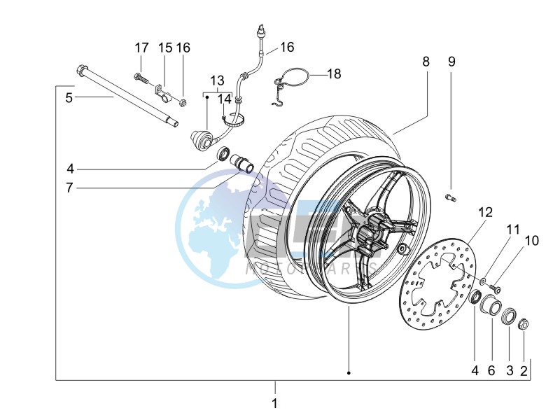 Front wheel