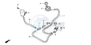 XL1000V VARADERO drawing BYPASS CONTROL SOLENOID VALVE