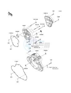 VN 2000 A [VULCAN 2000] (A6F-A7F) A6F drawing CAM COVER-- S- -