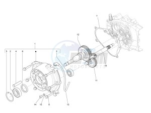 LX 150 4T ie USA drawing Reduction unit