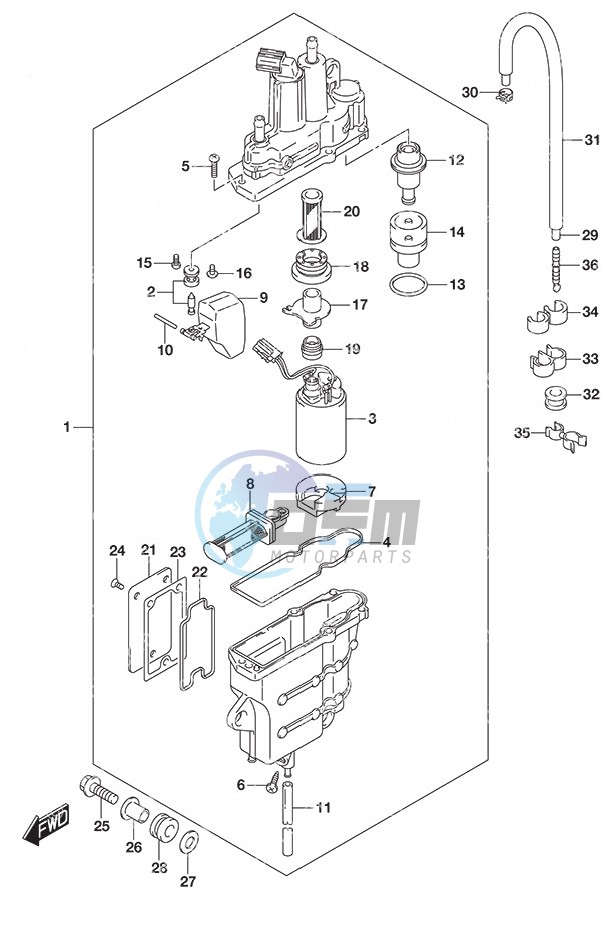 Fuel Vapor Separator