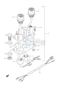 DF 25 drawing Trim Switch