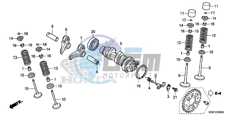 CAMSHAFT/VALVE