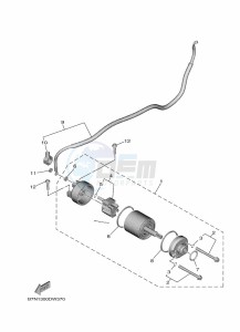 MT-09 SP MTN890D (BAMF) drawing STARTING MOTOR