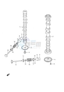 DF 90A drawing Camshaft