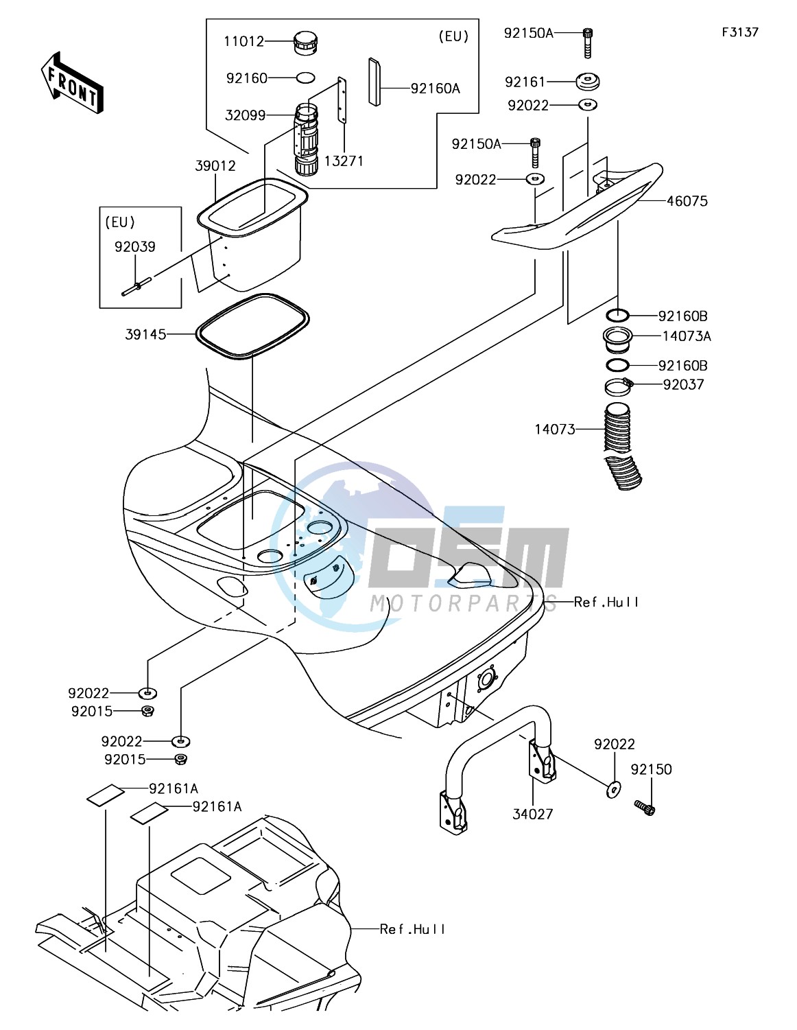 Hull Rear Fittings