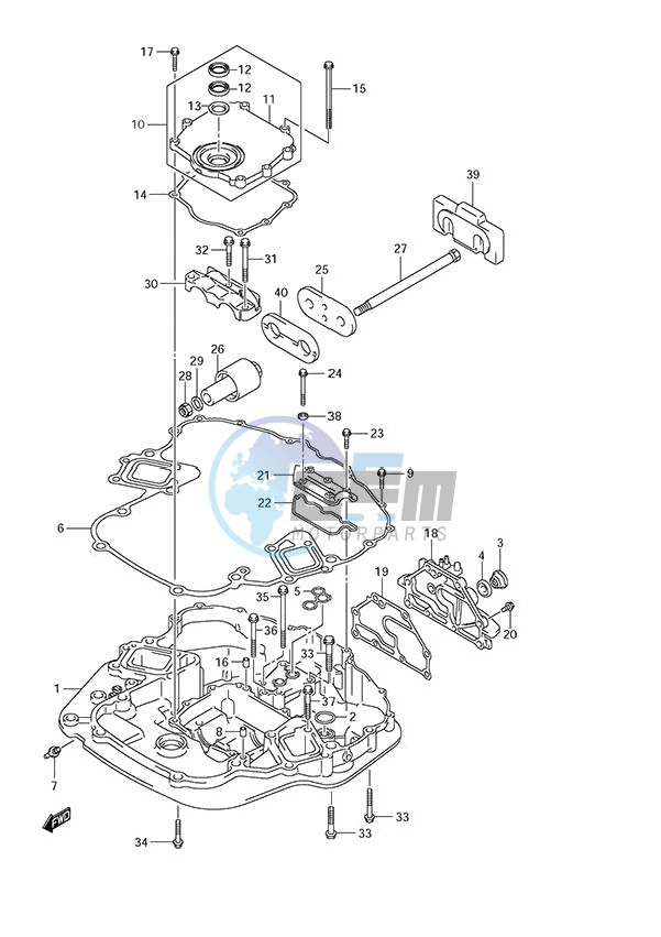 Engine Holder (DF 250S)