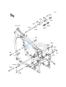 VULCAN 900 CLASSIC VN900BFFA GB XX (EU ME A(FRICA) drawing Engine Mount