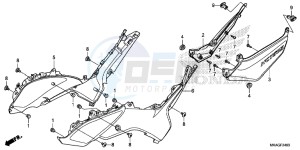 NC750SDG NC750X Europe Direct - (ED) drawing SIDE COVER