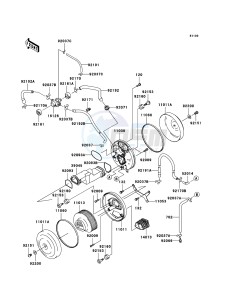 VN1600 CLASSIC VN1600A6F GB XX (EU ME A(FRICA) drawing Air Cleaner