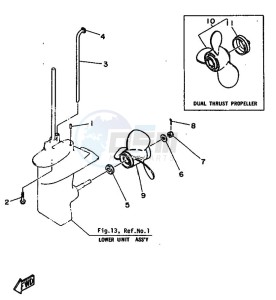 6D drawing LOWER-CASING-x-DRIVE-2