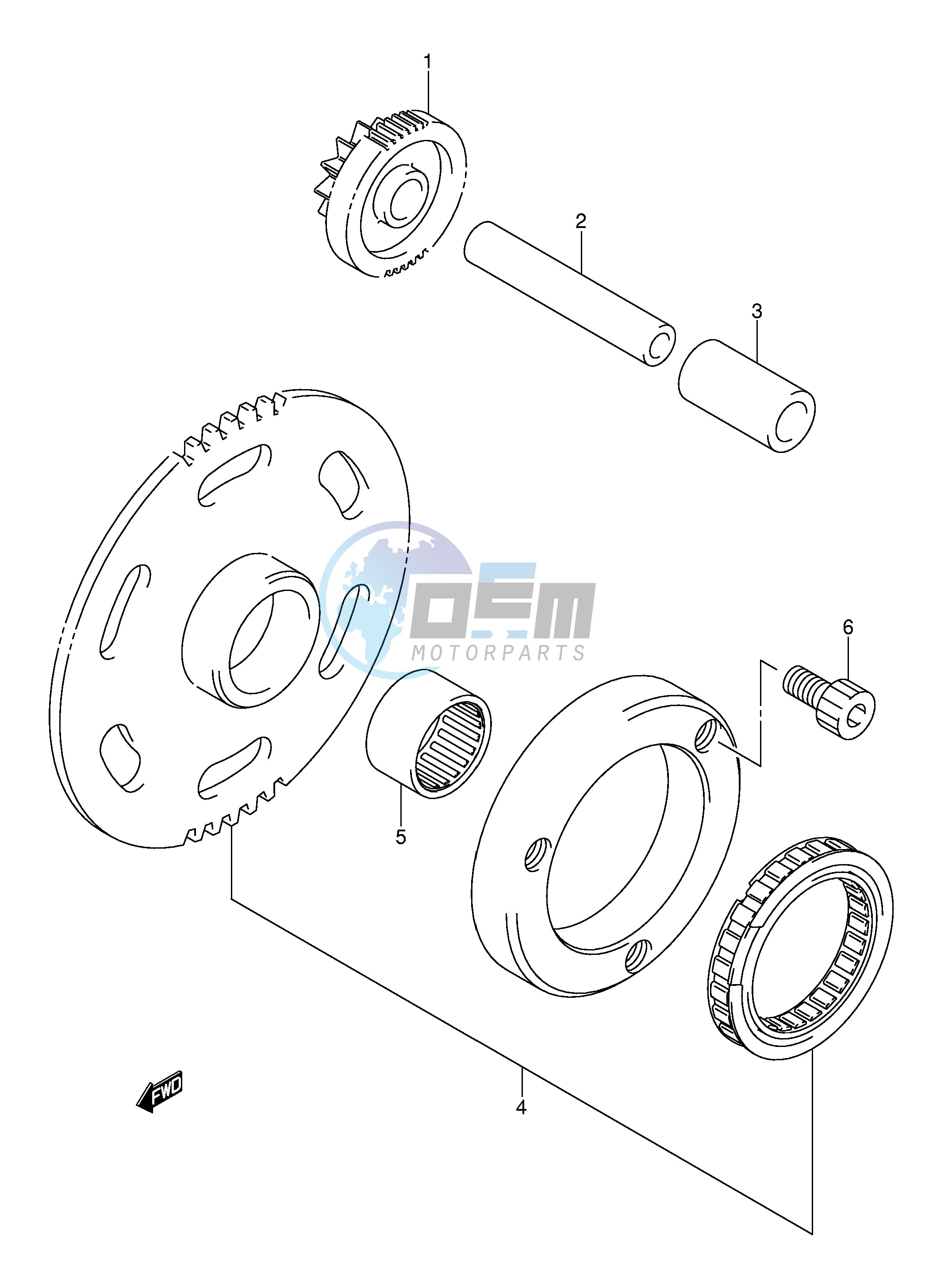 STARTER CLUTCH