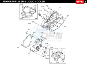 MARATHON-125-PRO-SM-BLUE drawing CLUTCH COVER