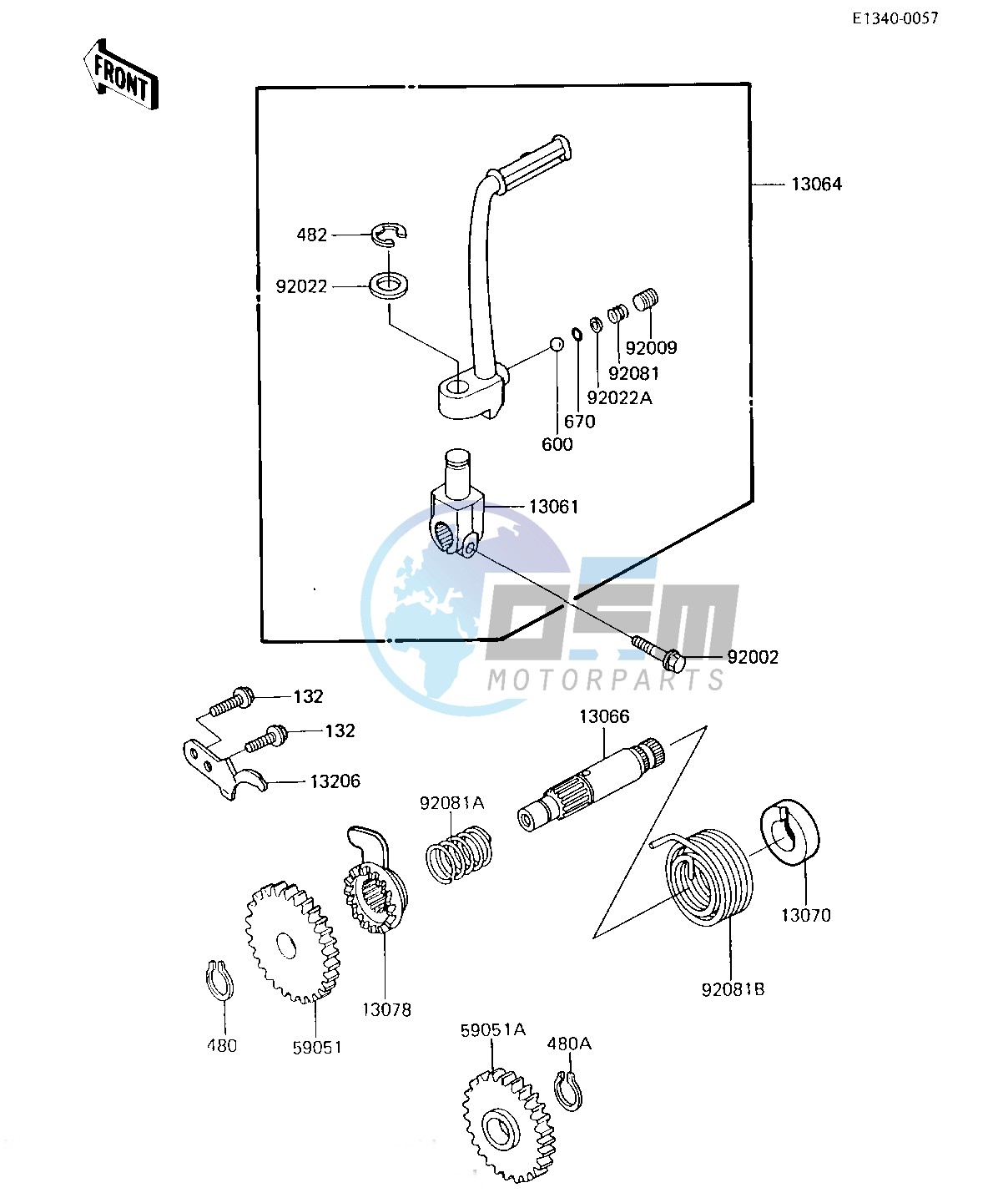 KICKSTARTER MECHANISM