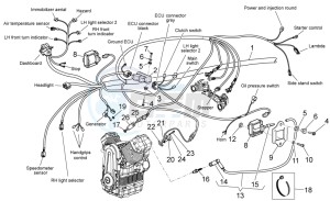 Breva V 850 IE IE drawing Electrical system I