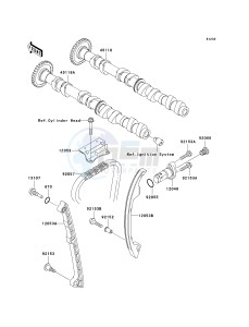 JT 1500 A [STX-15F] (A1-A2) [STX-15F] drawing CAMSHAFT-- S- -_TENSIONER