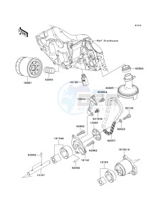 ER 650 A [ER-6N (AUSTRALIAN] (A6F-A8F) A6F drawing OIL PUMP