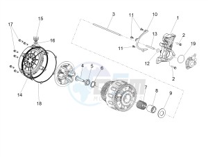 SHIVER 900 E4 ABS NAVI (APAC) drawing Clutch cover