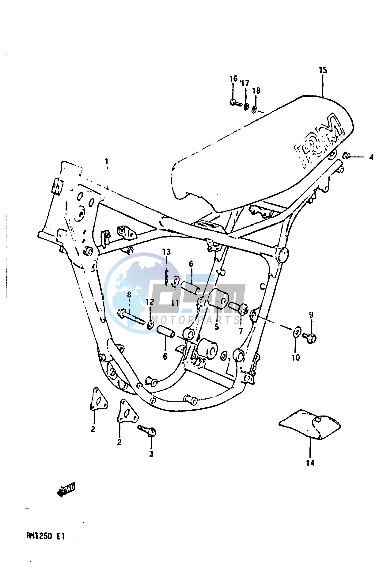 FRAME - SEAT