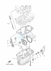 F15CMHL drawing VENTILATEUR-DHUILE