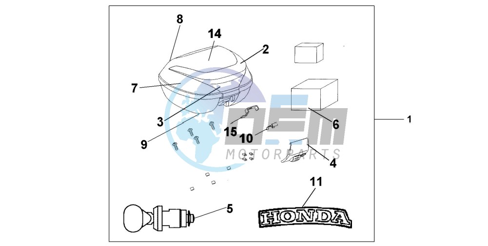 TOP BOX 35 L BLACK