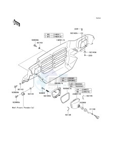 KAF 620 G [MULE 3000] (G6F-G8F) G6F drawing HEADLIGHT-- S- -