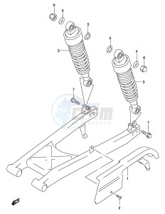 GZ125 (P19) drawing CHAIN CASE