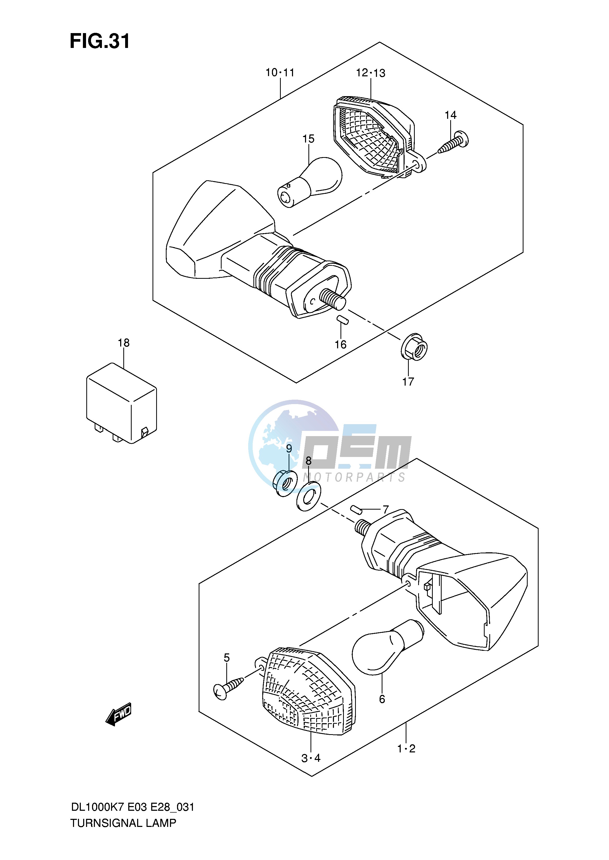 TURNSIGNAL LAMP