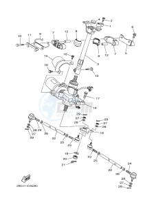 YFM700FWAD YFM70GPAH (2UDE) drawing STEERING