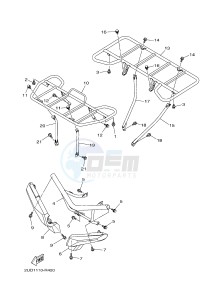 YFM700FWAD GRIZZLY 700 (2UDS) drawing GUARD