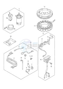 DF 25 drawing Starting Motor